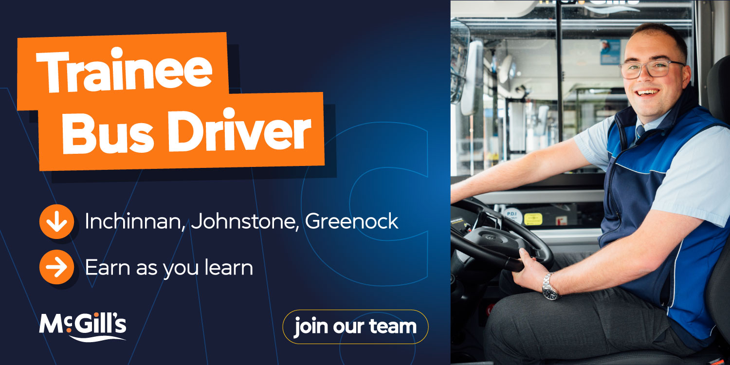 Trainee Bus Drivers - Earn While You Learn - McGill's Buses