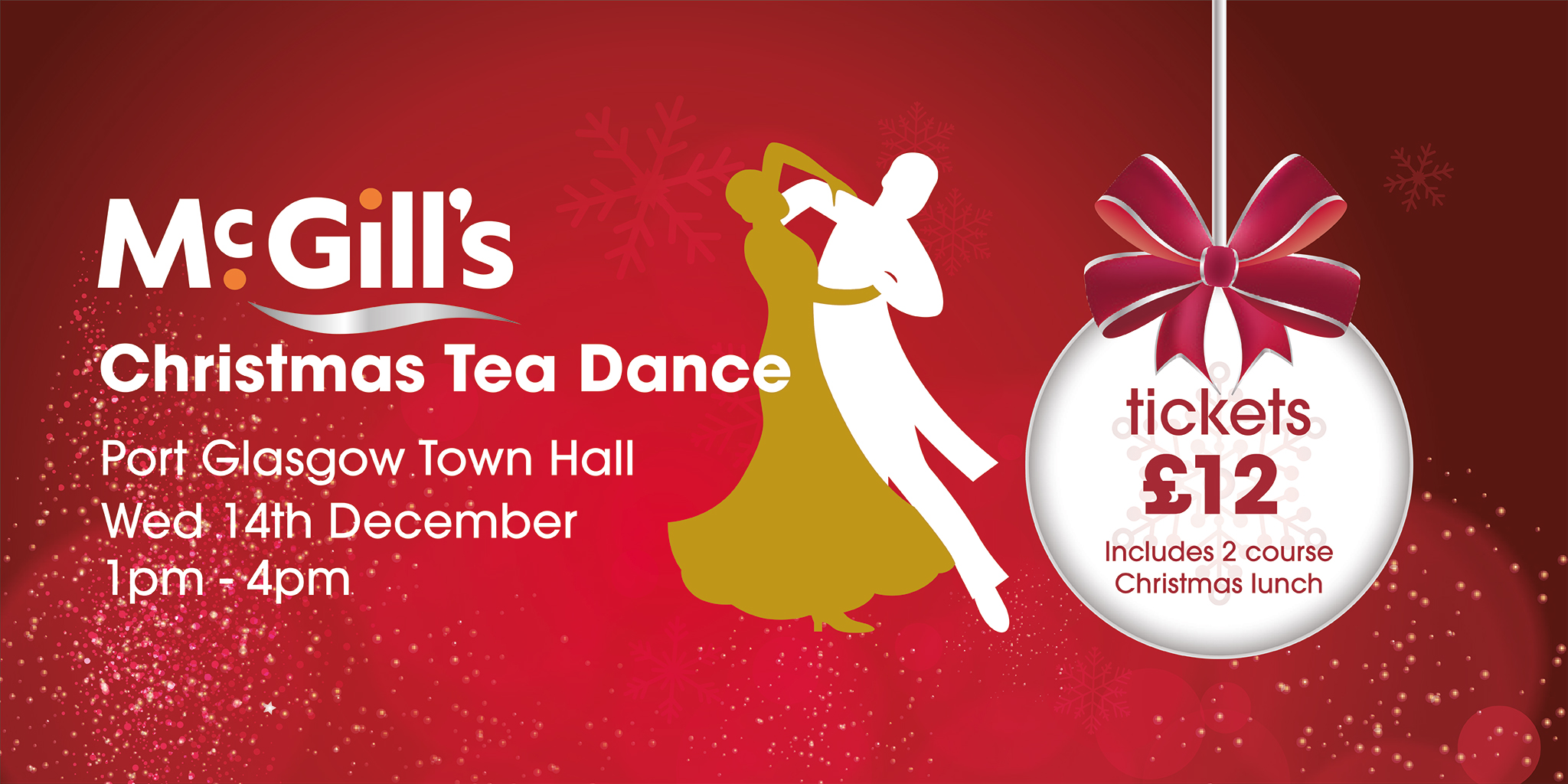 McGill's Christmas Tea Dance McGill's Buses